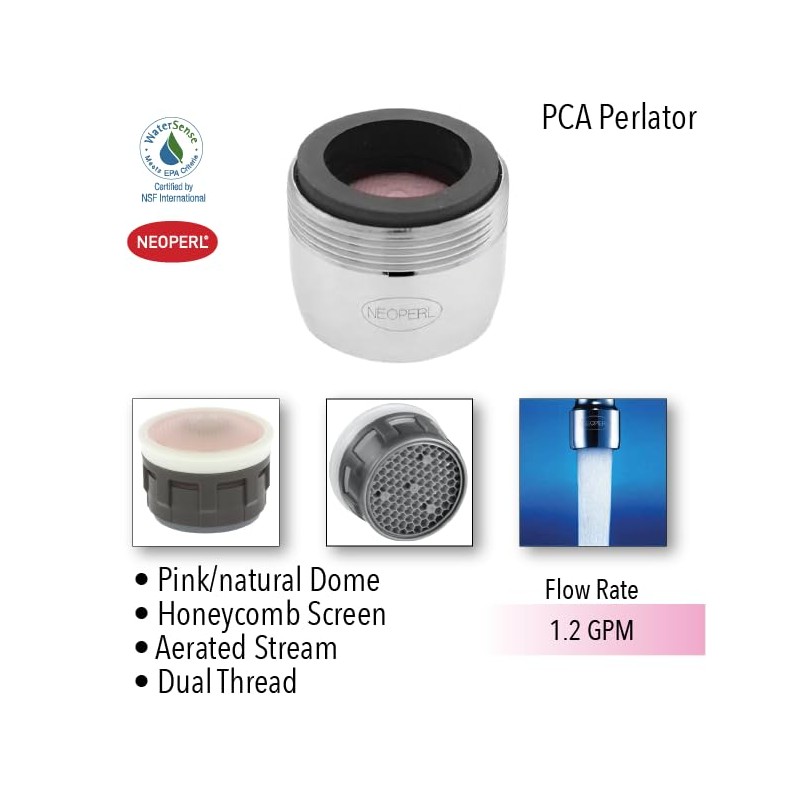 Neoperl Home Faucet Aerator Water-Saving Regular Soft Flow # 705654