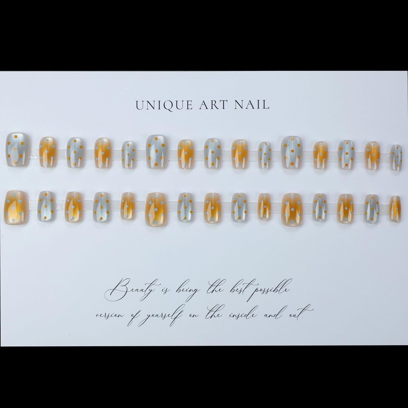 Domiya Nail Tips, 30 Pieces, Ballet, Popular, Nail Stickers, Cute
