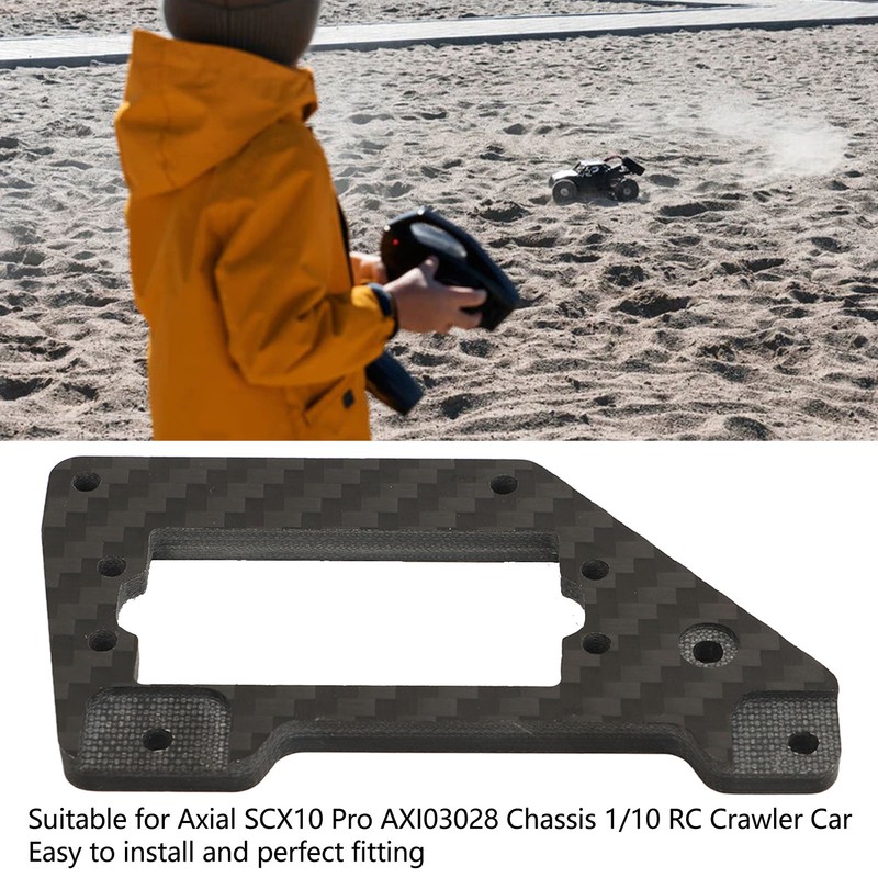 RC Servo Mounts Carbon Fiber Axle Servo Mount for Axial