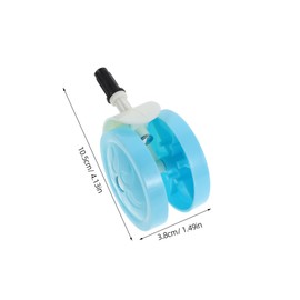 ORFOFE 4pcs Walker Wheels Quiet Replacement Casters for Smooth Maneuverability Detachable Caster Accessories for Indoor Learning and