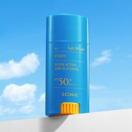엔조이 슈퍼 액티브 에어리 썬스틱 대용량 25g Enjoy Super Active Airy Sunscreen Stick Large Size 25g