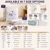 2 Pack Ag+ Silver Ion Vacuum Storage Bags, No Pump