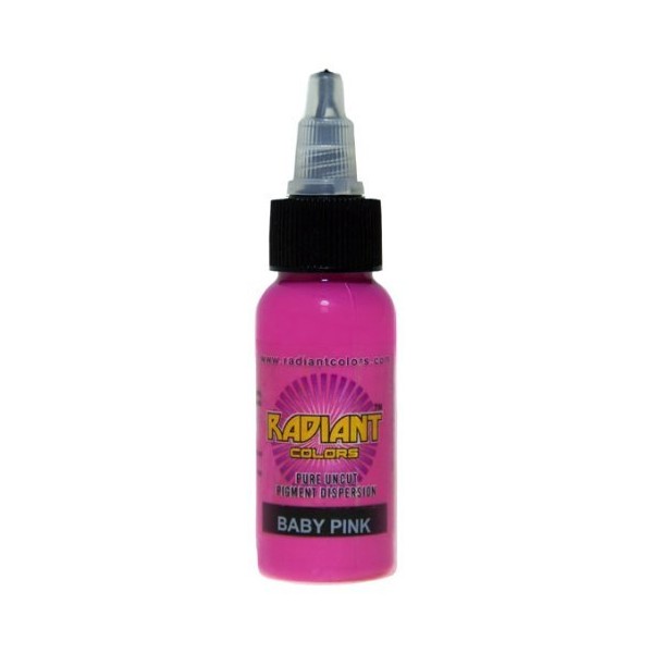Radiant Colors - Baby Pink - Tattoo Ink 1oz MADE IN USA by Radiant Colors