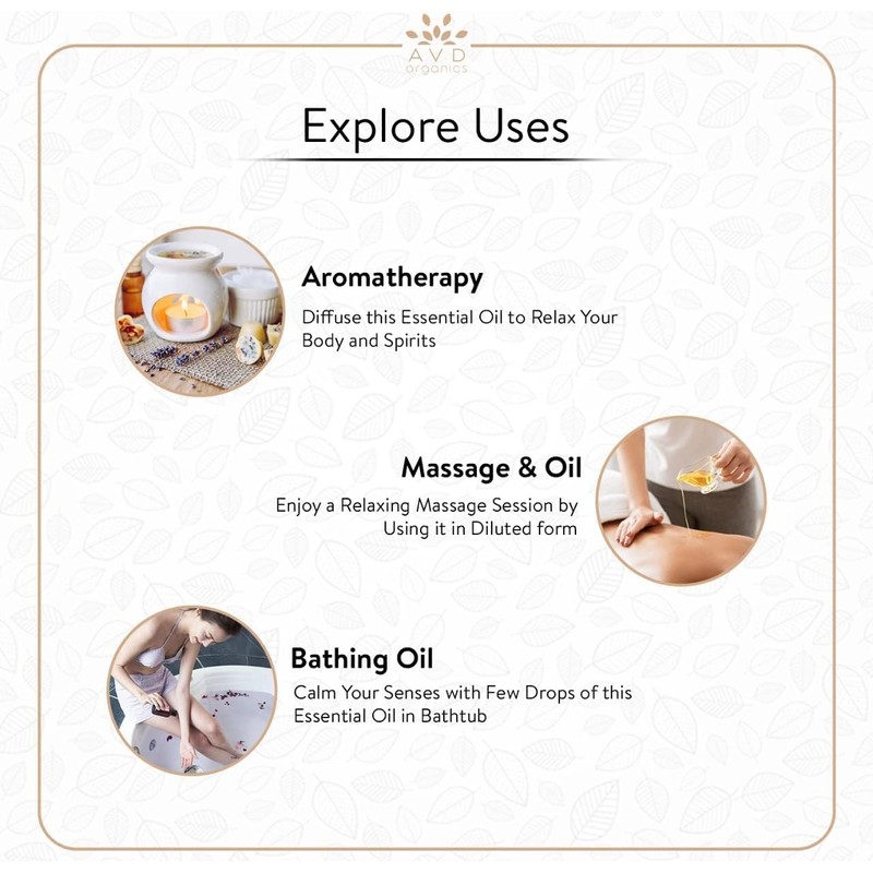 AVD Organics Lemongrass Essential Oil 30ml | 100% Pure and