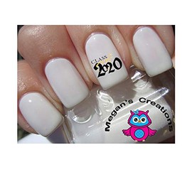 Class of 2020 Graduation Nail Art Decal