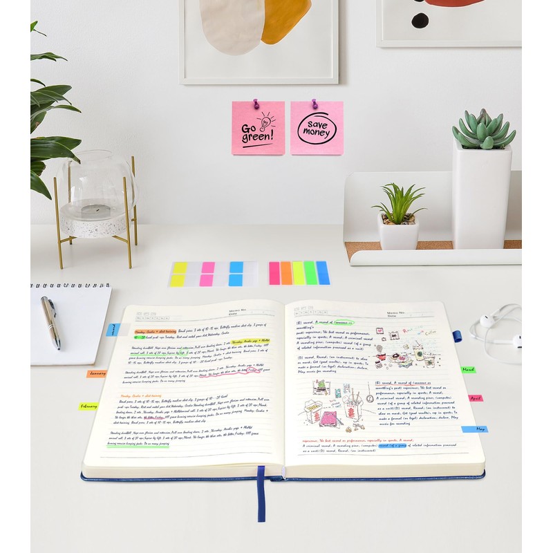 Lined Journal Notebook, 365 Pages A4 Large Journals for Writing