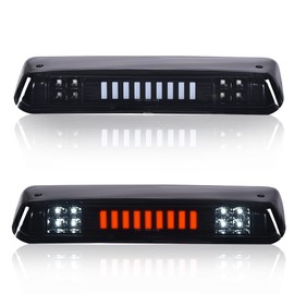 PIT66 LED 3rd Brake Light, Compatible with 2004-2008 Ford F150 I Type Led Bar High Mount Stop Light Rear Tail Cargo Lamps Clear Lens Black Housing