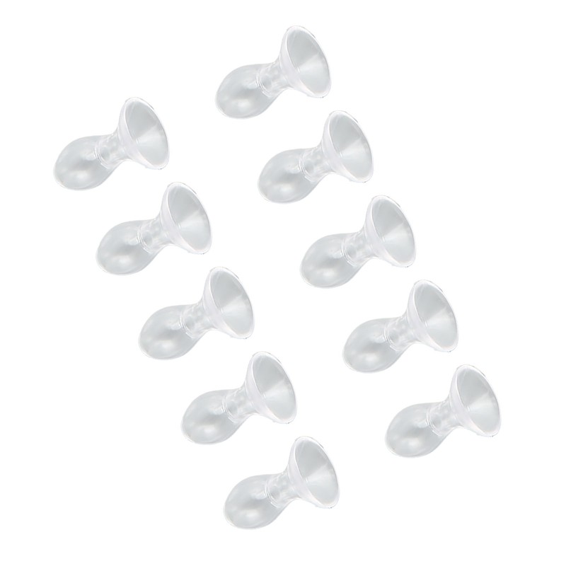 10pcs Hearing Amplifier Dome Silicone Ear Tip Earplug Replacement Accessory