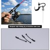 Create idea 30pcs D Rig Aligners Rubber Carp Fishing Kickers
