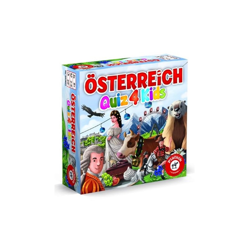 Piatnik Vienna 6624 Austrian Children's Quiz