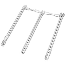 OUTDOOR BAZAAR 69787 Burner for Weber Spirit 300 and GS4 Spirit II 300 Series Gas Grills, Spirit E310 E320 S310 S320 E330 S330 SP330 (2013 and Newer), 18 Inch Spirit e310 Burner, Stainless Steel