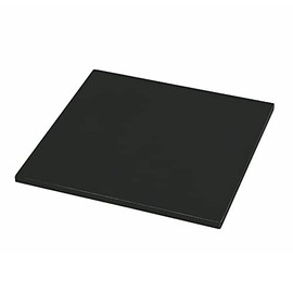 Yamaga Lacquerware Shop Wooden Flower Stand Square Plate Black Red Double Sided Painted Made in Japan Floor Plate Flower Stand Japanese Style Japanese Style Ryokan Hotel (12cm)