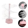 IWOWHERO Nail Art Display Stand Spiral False Nail Rack Nail
