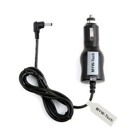 (6ft) Car DC Adapter Compatible Replacement for Type S BT533080 Monitor (NOT fit Camera) Types Solar License Plate Backup System MYW-Tech Power Supply Charger Cord Charging Cable Adaptor Wire