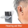 4 Packs Grey Wax Guard Filters, Wax Traps Replacement Filters