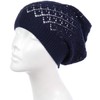 BYOS Airy Cutout Cable ligero para mujer, Diamond Pattern-2 Pack-navy
