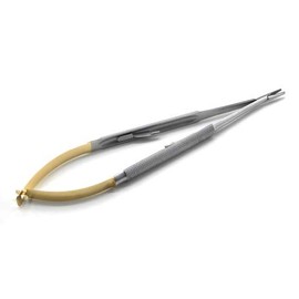 Tc.Castroveijo持針器）眼科用形成手術用歯科用マイコロ持針器約14cmタングステンカーバイド付き直型