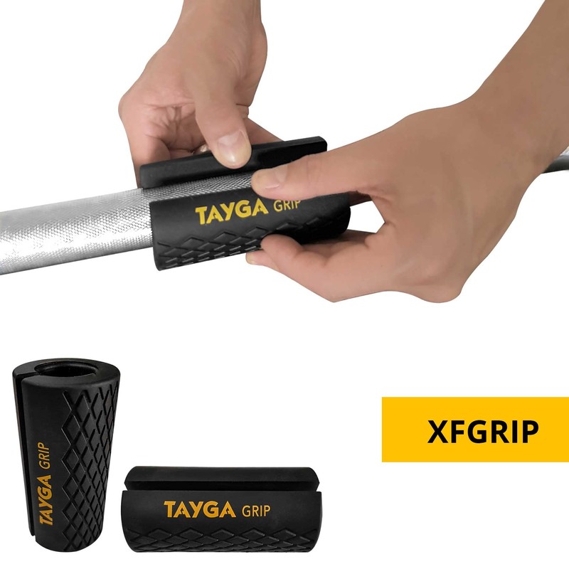 Tayga Fat Grip Par de Cubiertas para Barras de Gimnasio