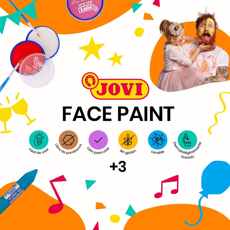 Jovi 177BS Children's Make-Up, Colourful
