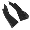 2PCS Car Rear Bumper Canard Lip Side Skirt Splitter Spoiler