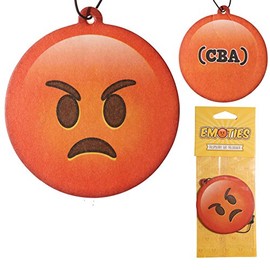 Puckator Arrabbiato Emoji Car Air Freshener Raspberry