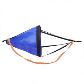 MOOCY Drift Sock, All Size Ocean Anglers Fishing Drogue for Boat/Kayak/Pontoon (18in), Blue, 18in