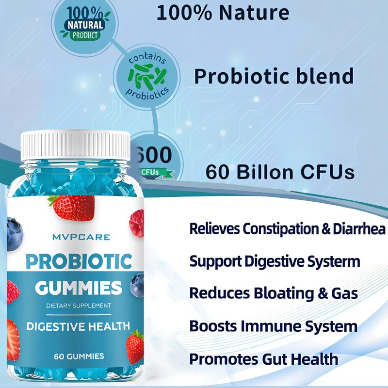 10 Billones De Probioticos Con Cepas - 60 Cpsulas Osito