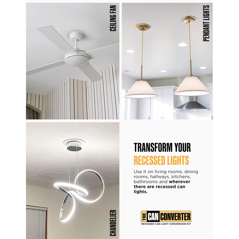 The Can Converter R56 Recessed Can Light Conversion Kit w/