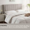 Upholstered King Headboard - Easy Assemble Channel Stitched Headboard King