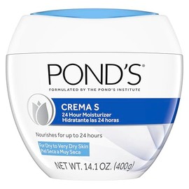 Pond's Crema Hidratante Nutritiva, Crema S, Sin Fragancia, Marfil, 14.1 Oz
