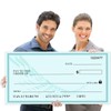 Giant Reusable Dry Erase Check 30x16 Inch - Large Presentation