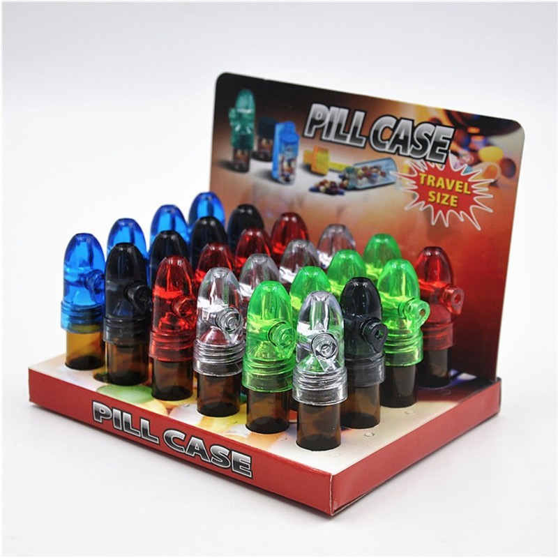 M&M Smartek Snuff Sniff Bottle Dispenser Colours Germany 67 mm
