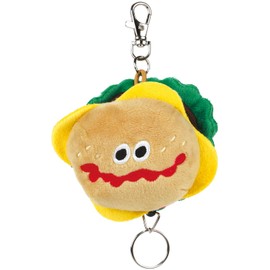 Skater ZRNK1-68367 Key Holder, Burger, Size: 3.9 x 2.2 x 5.9 inches (10 x 5.5 x 15 cm)
