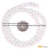 GEM-Inside 6mm Round Smooth White Opalite Beads for Jewelry Making
