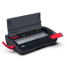 GBC Binding Machine, CB12 CombBind Punch and Comb Binding Machine, Punches 12 Sheets, Binds 150 Sheets (WSM200022)