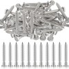 Zonon 100 Pcs 1/4" x 2" Hex Head Lag Screws