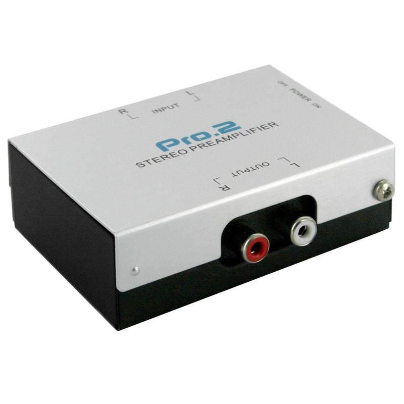 Pro 2 Inline Phono Preamp Pre-Amp Stereo Audio Vinyl Record
