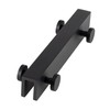 Glass Shower Wall Hook Rack Double Hook Rack with 4