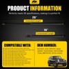 MIKKUPPA MIKKUPPA Rear Window Struts Lift Supports - Gas Struts Spring Replacement for 1997-2006 Jeep Wrangler (2 Pcs)