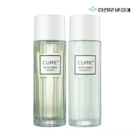 Kjm 김정문알로에 큐어 피토 그린 토너+에멀전 130ml Kim Jung Moon Aloea Cure Phyto Green Toner+Emulsion 130ml