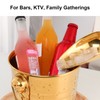 Wine Bucket 201 Stainless Steel Integral Molding Double Layer Design