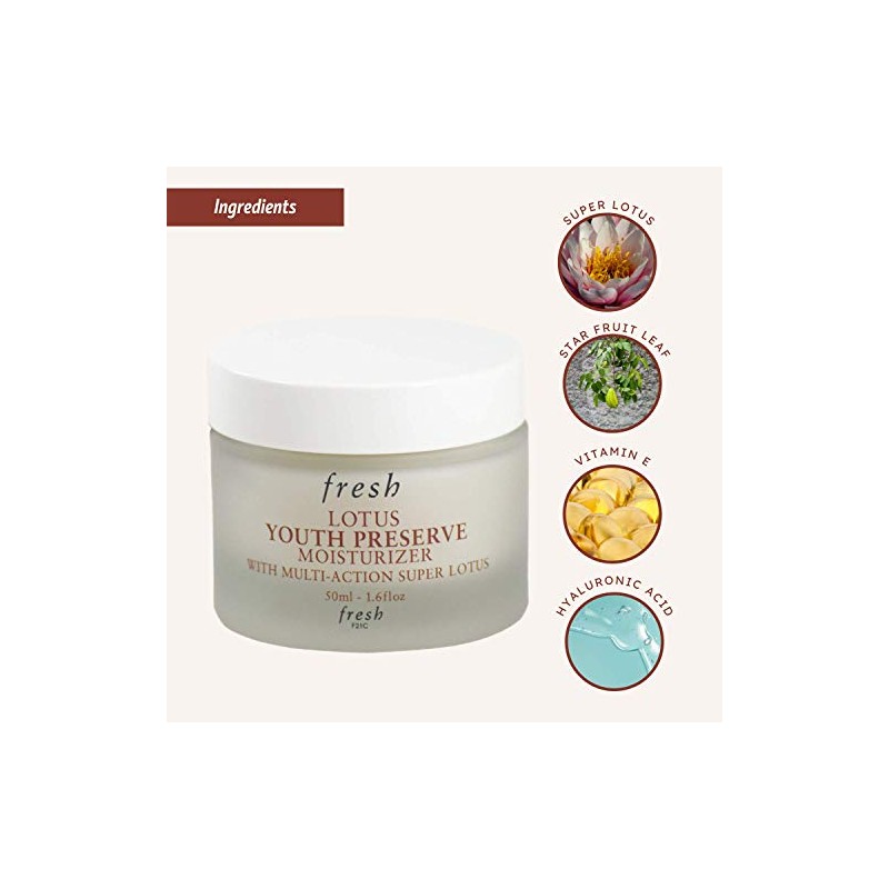 Fresh Lotus Youth Preserve Moisturizer Moisturizer Women 1.6 oz