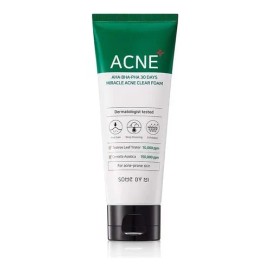 Espuma Limpiadora Some by Mi Miracle Acne Foam 100ml Antiacné Rostro