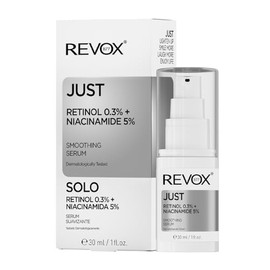 REVOX B77 - Just Retinol 0.3% + Niacinamide 5%, 30 ml, Sérum Retinol y Niacinamida, Reduce Arrugas, Mejora la Elasticidad de la Piel, Fortalece la Bar