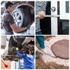 sourcing map Car Spare Tire Lug Wrench 22mm Carbon Steel