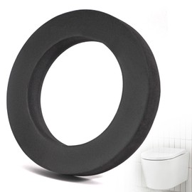 Z1210-57 Toilet Seal Gasket Replacement, 4-Inch Rear Outlet Neoprene Gasket for Wall Hung Toilets