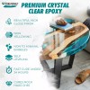 Clearcast 7000 clear epoxy resin, craft, casting, jewelry making, coasters,