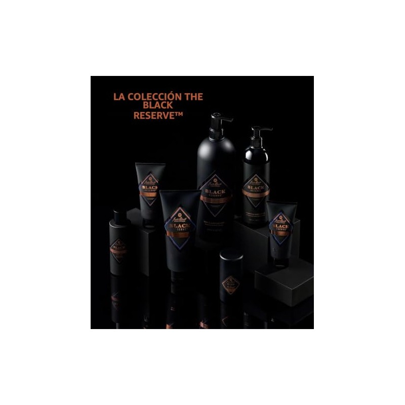 Jack Black Black Reserve Body & Hair Cleanser con cardamomo