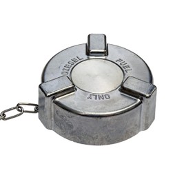 ROAD SUPERIOR TRUCK PARTS 2 1/4" Non-Locking Aluminum Fuel Cap For HINO Trucks