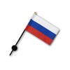 Russia Flag [Mini Flag Pole with Suction Cup with high-grade